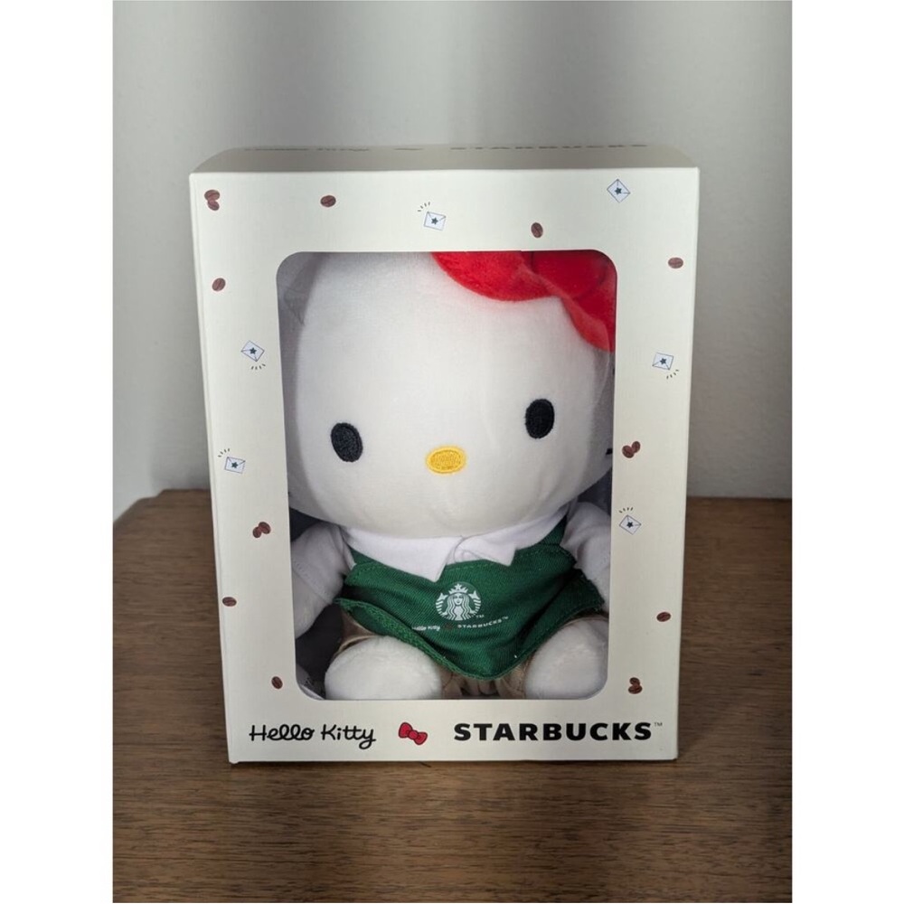 Starbucks Hello Kitty 2025 Limited Edition NWT Set Of 3 Plush Tumbler and Mug - Picture 4 of 6